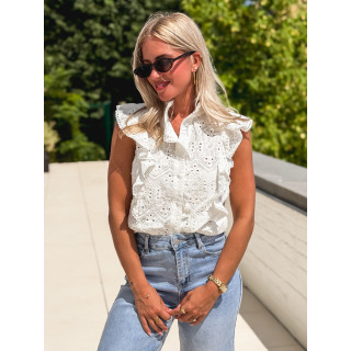 Blouse Capucine - Blanc