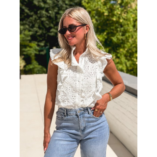 Blouse Capucine - Blanc