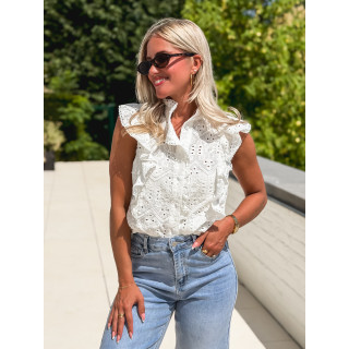 Blouse Capucine - Blanc