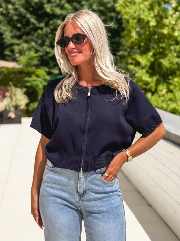 Gilet Paoline - Bleu marine