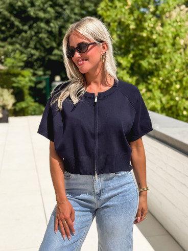 Gilet Paoline - Bleu marine
