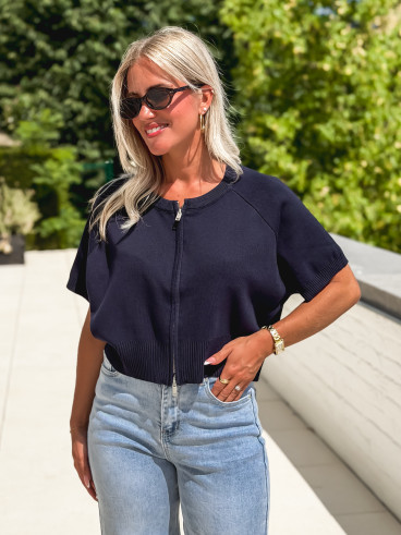 Gilet Paoline - Bleu marine