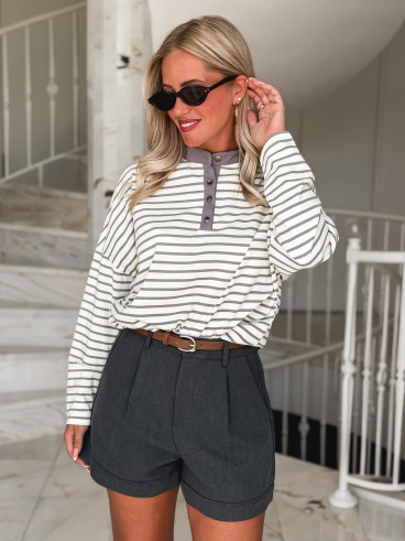 Short Viktoria - Gris foncé