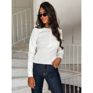 Pull Mayalia - Blanc