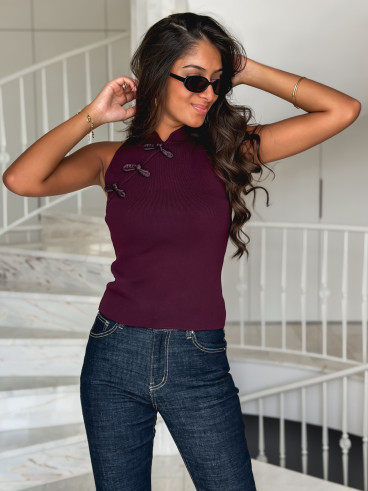 Blouse Azua - Bordeaux Blouse Azua - Bordeaux