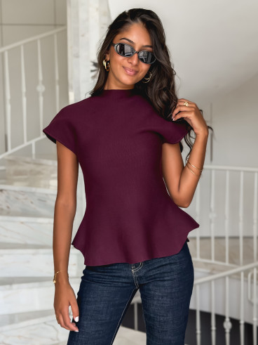 Blouse Emille - Bordeaux Blouse Emille - Bordeaux