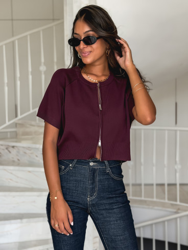Gilet Paoline - Bordeaux
