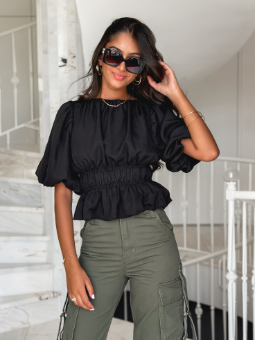 Blouse Dariane - Noir Blouse Dariane - Noir