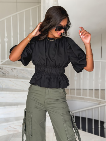 Blouse Dariane - Noir Blouse Dariane - Noir