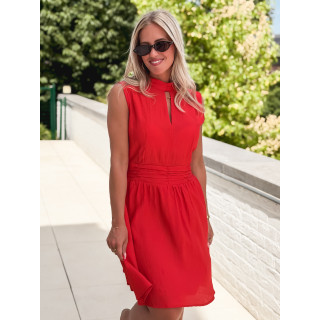 Robe courte Angie - Rouge