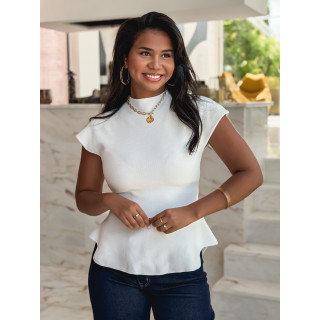 Blouse Emille - Blanc