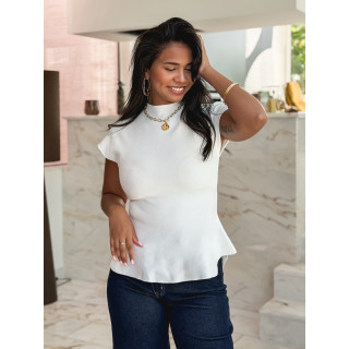 Blouse Emille - Blanc