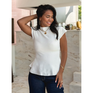 Blouse Emille - Blanc