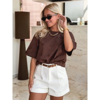 T-shirt Amelle - Chocolat