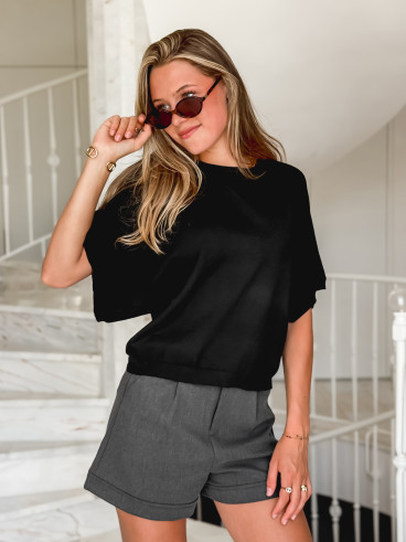 Blouse Lysoria - Noir Blouse Lysoria - Noir