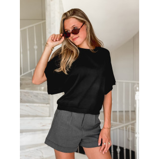 Blouse Lysoria - Noir