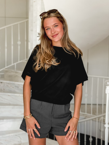 Blouse Lysoria - Noir Blouse Lysoria - Noir