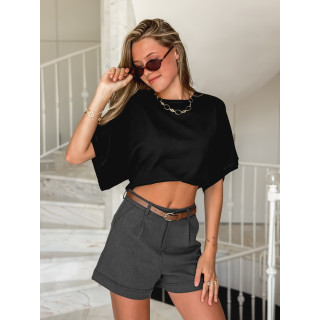 Blouse Lysoria - Noir