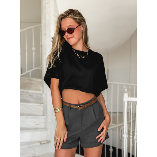 Blouse Lysoria - Noir