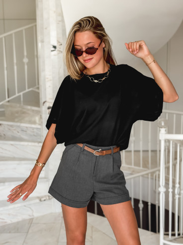 Blouse Lysoria - Noir Blouse Lysoria - Noir