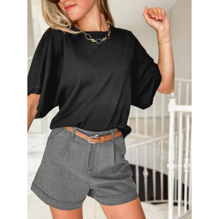 Blouse Lysoria - Noir