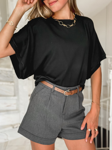 Blouse Lysoria - Noir Blouse Lysoria - Noir