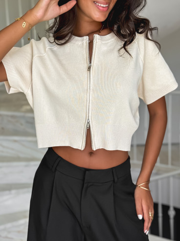 Gilet Paoline - Beige