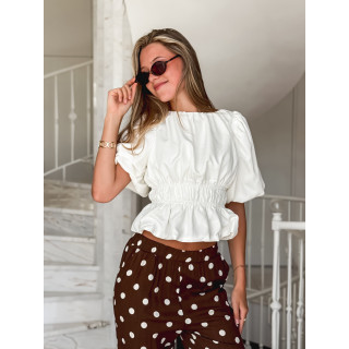 Blouse Dariane - Blanc