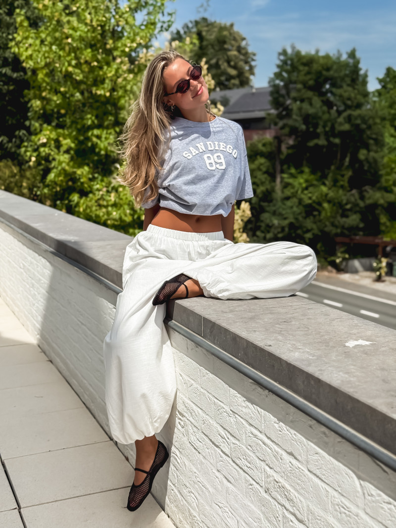 T-shirt "San Diego" - Gris/Blanc T-shirt "San Diego" - Gris/Blanc