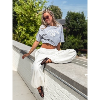 T-shirt "San Diego" - Gris/Blanc