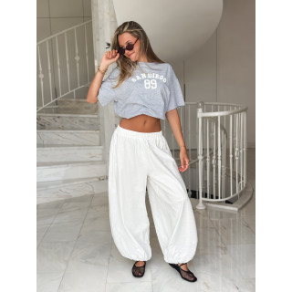 T-shirt "San Diego" - Gris/Blanc