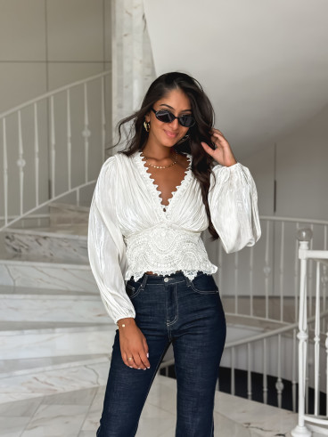 Blouse Kataleya - Beige Blouse Kataleya - Beige