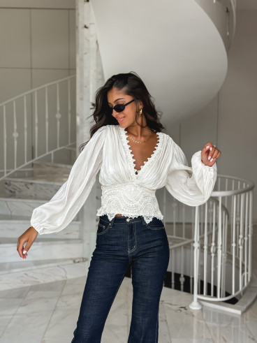 Blouse Kataleya - Beige Blouse Kataleya - Beige