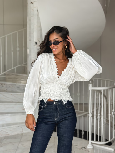 Blouse Kataleya - Beige Blouse Kataleya - Beige