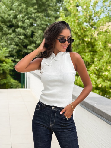 Blouse Azua - Blanc Blouse Azua - Blanc