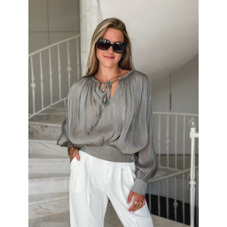 Blouse à manches longues Pérou - Kaki