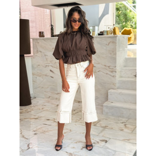 Blouse Dariane - Chocolat