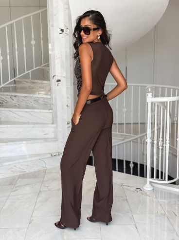 Blouse Aeris - Chocolat Blouse Aeris - Chocolat