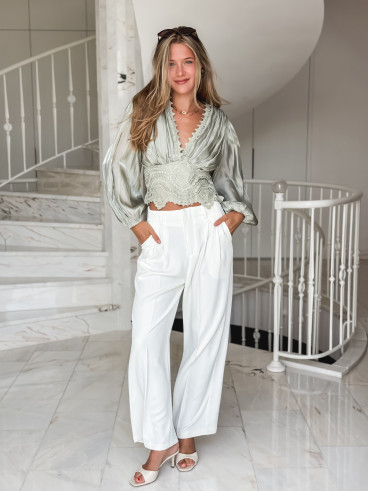 Blouse Kataleya - Vert menthe Blouse Kataleya - Vert menthe
