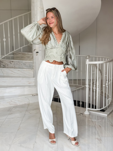 Blouse Kataleya - Vert menthe Blouse Kataleya - Vert menthe
