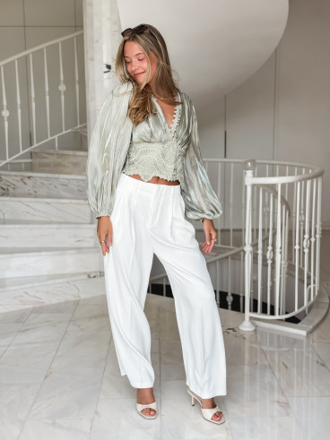 Blouse Kataleya - Vert menthe Blouse Kataleya - Vert menthe