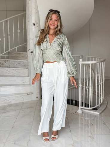 Blouse Kataleya - Vert menthe Blouse Kataleya - Vert menthe
