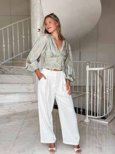Blouse Kataleya - Vert menthe Blouse Kataleya - Vert menthe