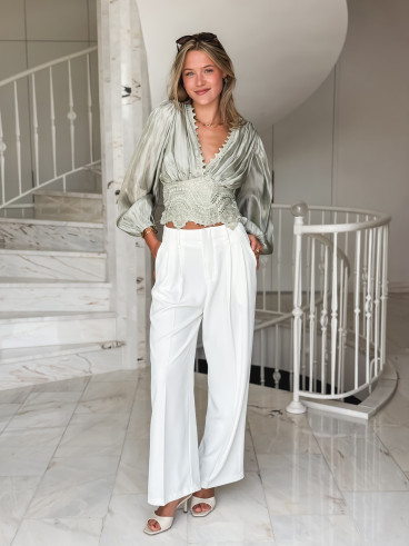 Blouse Kataleya - Vert menthe Blouse Kataleya - Vert menthe