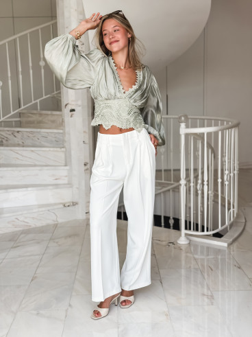 Blouse Kataleya - Vert menthe Blouse Kataleya - Vert menthe