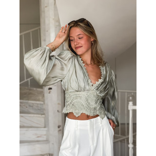 Blouse Kataleya - Vert menthe