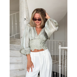 Blouse Kataleya - Vert menthe