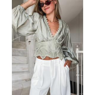 Blouse Kataleya - Vert menthe
