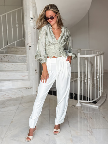Blouse Kataleya - Vert menthe Blouse Kataleya - Vert menthe