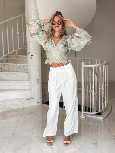 Blouse Kataleya - Vert menthe Blouse Kataleya - Vert menthe